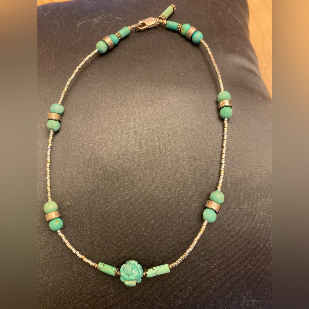 Handcrafted Nrand New 15 inch necklace! - Picture 2 of 3